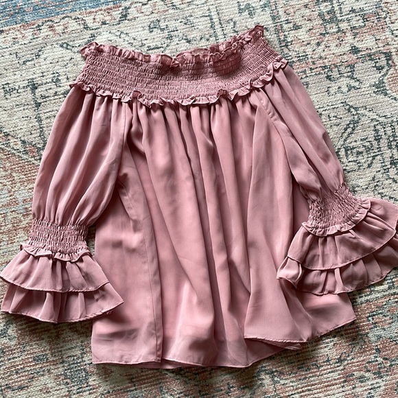 entro Tops - Dusty Rose Pink Top